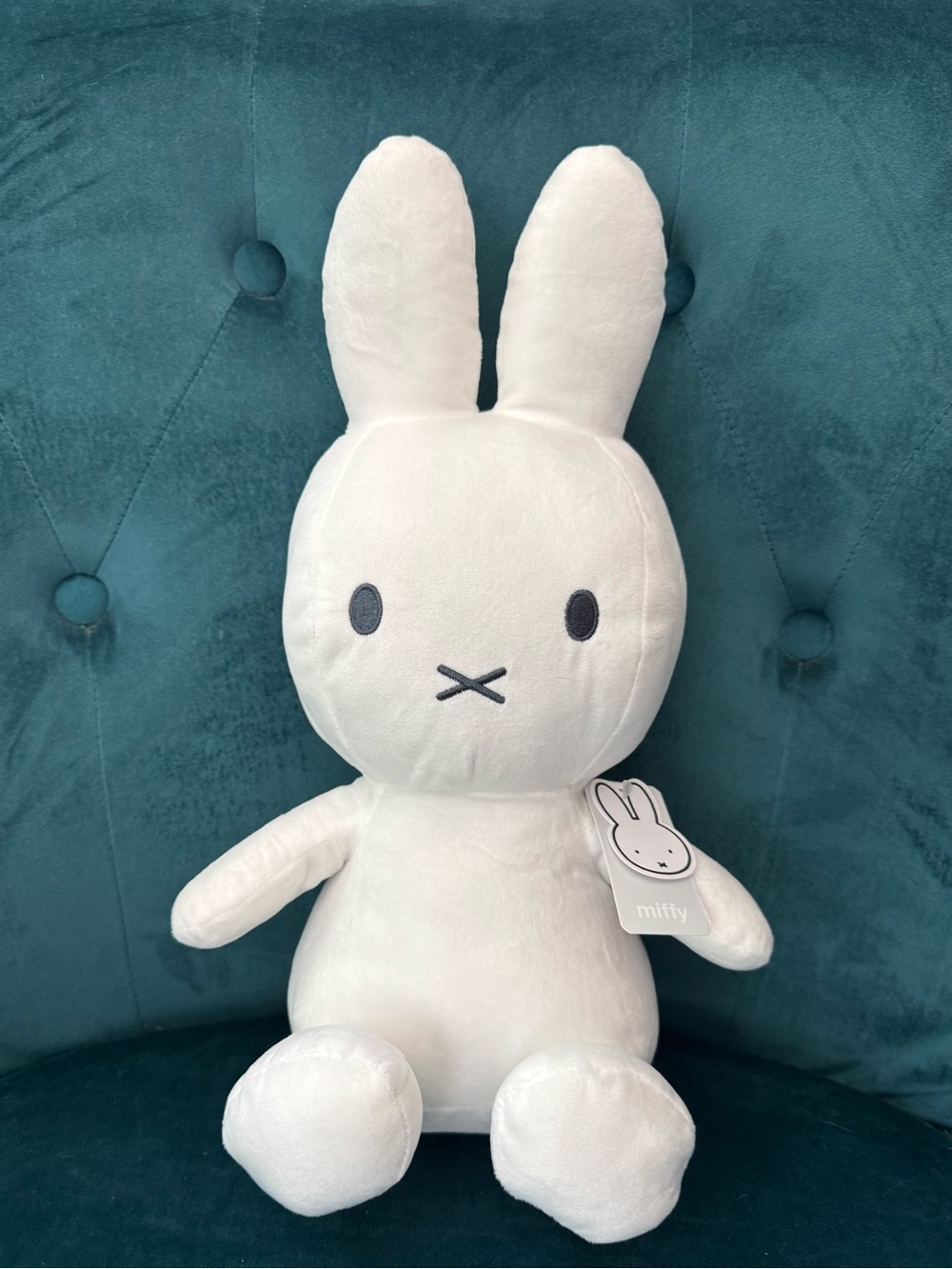 Miffy 14” White Plush Dutch Rabbit Collectible  Stuffed Toy NWT